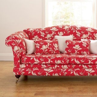 Poppy Red fabric - Horizon, Red