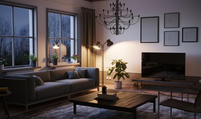 Using lighting to make a rental feel like home