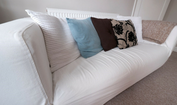 White non-slip sofa covers (1)