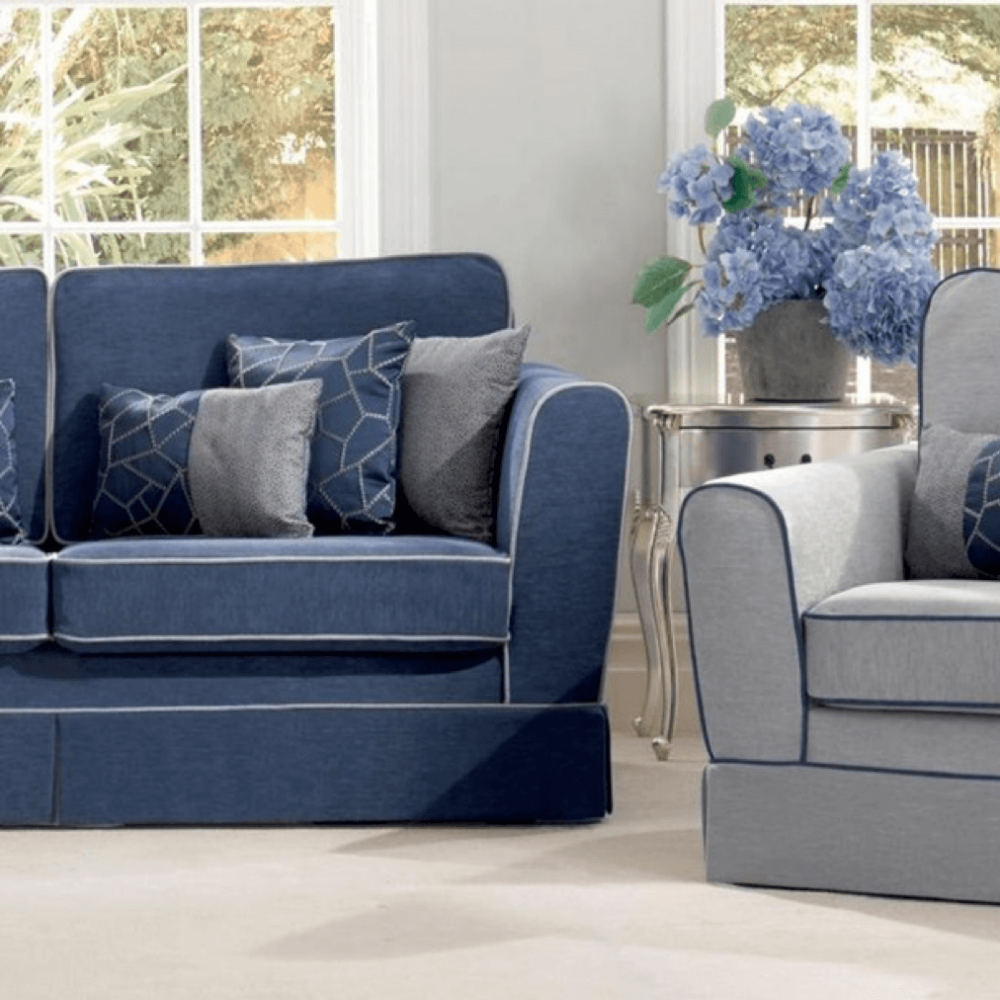 Plumbs blue sofa covers