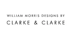 William Morris Designs by Clarke & Clarke logo