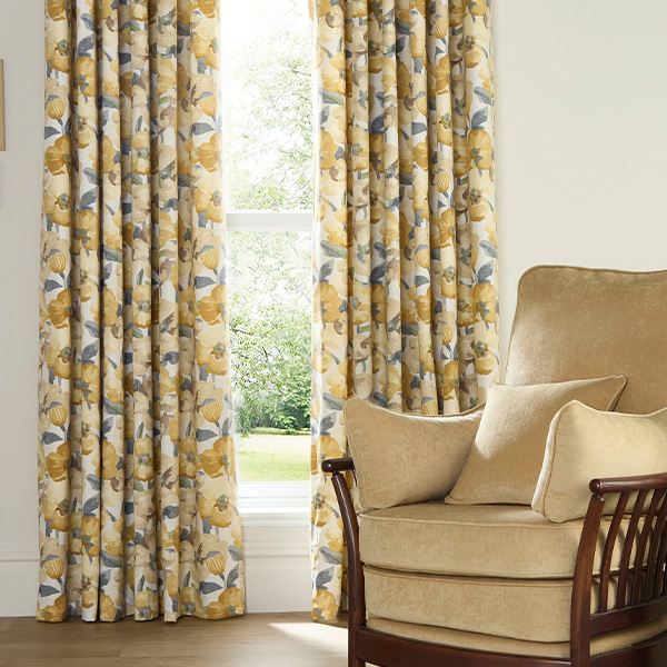 Plumbs made-to-measure curtains & chair covers