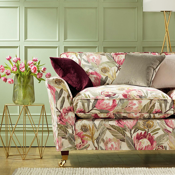 Protea Blossom sofa covers now on sale!