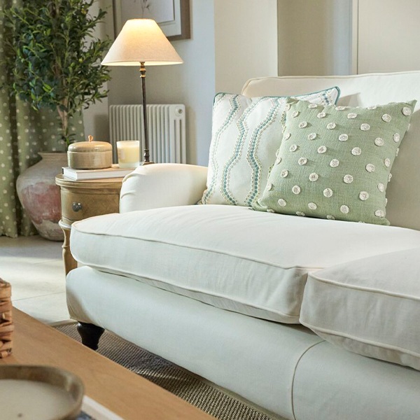 Bayswater Snow made-to-measure sofa covers