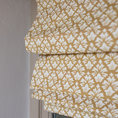 Loved by Jessie | Patterned roman blind