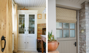 Loved by Jessie | Kitchen curtain and blind makeover