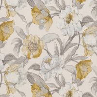 ENGLISH GARDEN - SAFFRON/GREY