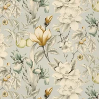 IRIS & MAGNOLIA - SOFT BLUE