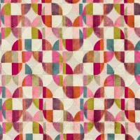DELAUNAY - MAGENTA/PEACOCK