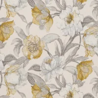 ENGLISH GARDEN - SAFFRON/GREY