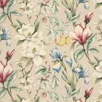 IRIS & MAGNOLIA - CHINTZ